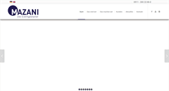 Desktop Screenshot of mazani.de