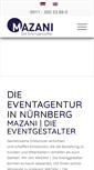 Mobile Screenshot of mazani.de